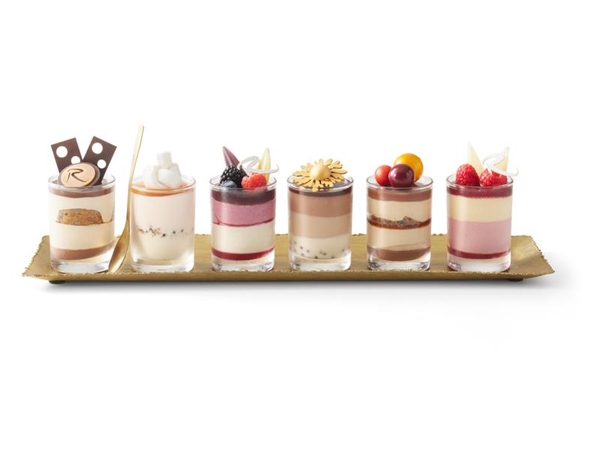 Desserts in glas