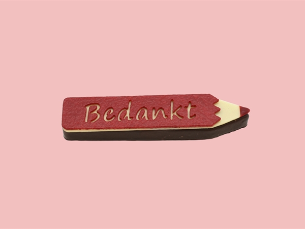 Potlood van chocolade - per stuk