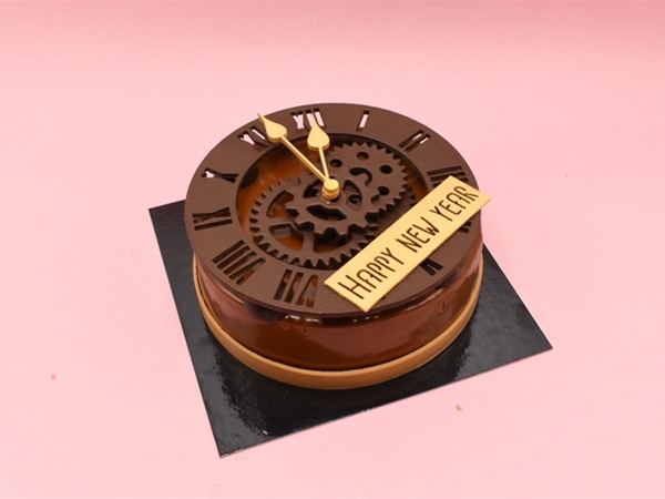 Jaarwisselingtaart-uurwerk/Dutch Pastry