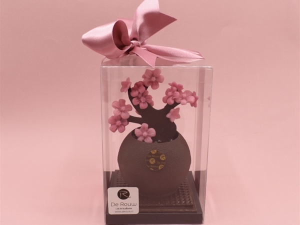 Japanse bloesemboom van chocolade